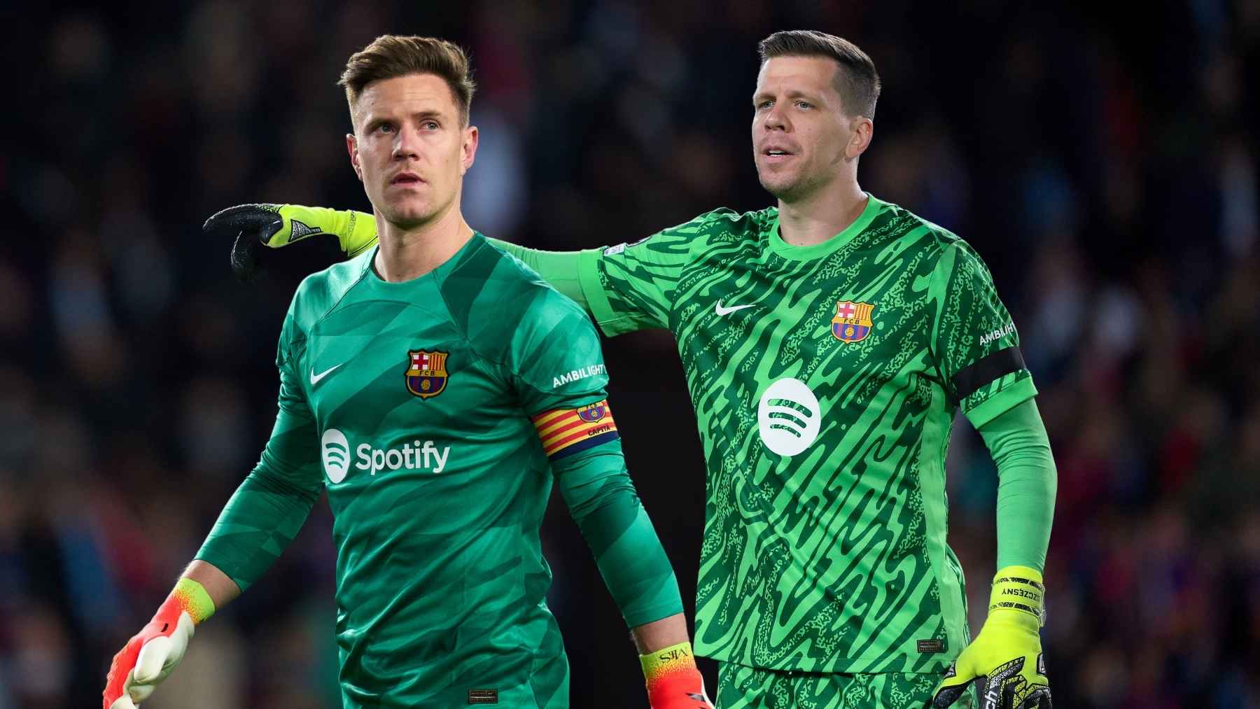 Szczesny Ter Stegen portero barça
